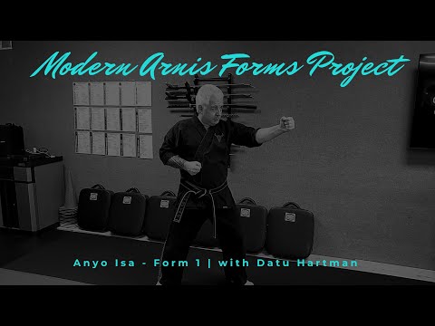 Modern Arnis Anyo Isa (Form 1) Training Tutorial | FMA: Kali, Arnis, Escrima