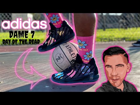 Adidas: Day of the Dead Dame 7 Performance Review 🏀🔥🔥🔥🏀