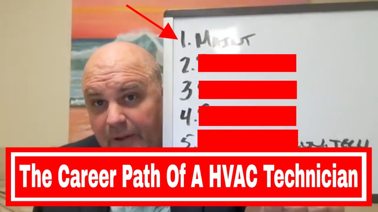 HVAC Job Advice - What Is The Career Path Of A HVAC Technician [Part 1]