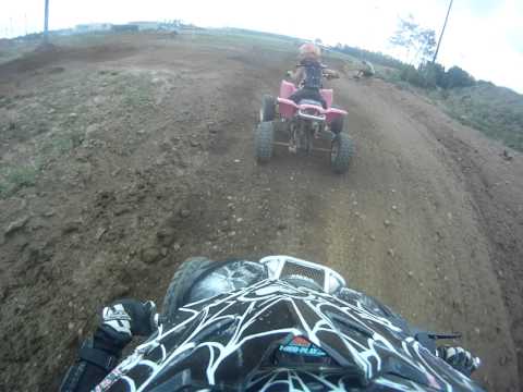 Nikita Adam Earles 2nd moto at Pymatuning Hole shot.