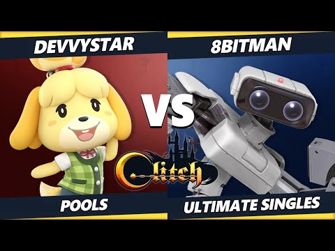 Glitch Konami Code - Devvystar (Isabelle) Vs. 8BitMan (ROB) SSBU Ultimate Tournament