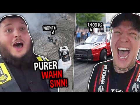 1.400 PS DRAG RACE & LIVE DRIFTS! 😱 Monte & Abu auf den PS Days 🚀 | MontanaBlack IRL