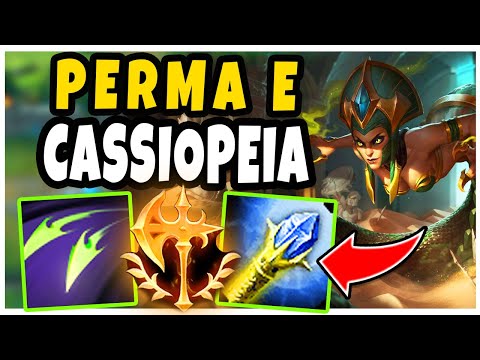 *INSANE DAMAGE* CASSIOPEIA CONQUEROR TOP! - League of Legends