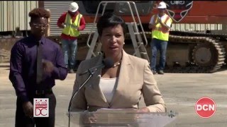 Mayor Bowser Breaks Ground at New Soccer Stadium, 4/25/16