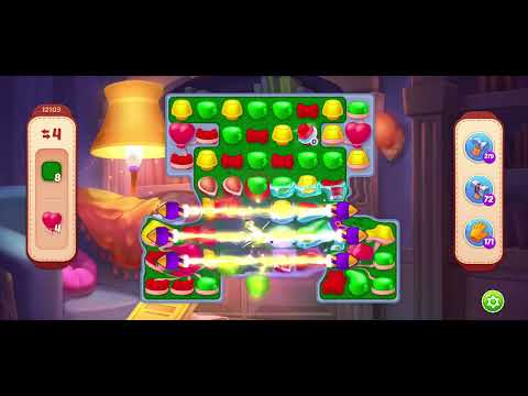 Homescapes Level 12103 夢幻家園 第12103關- No boosters