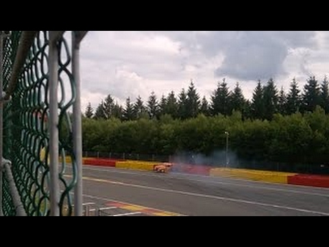BIG CRASH + Aftermath! VW Fun Cup 25 HR Race at Spa-Francorchamps Raidillion 09.07.2016
