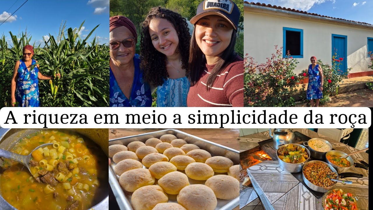 A chuva trouxe muita alegria pra eles| a fazenda está linda e cheia de farturas+ feira livre