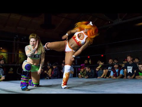 🔥 Kiera Hogan & Joey Ryan vs. Delilah Doom & Eli Everfly | Intergender Action at Bar Wrestling