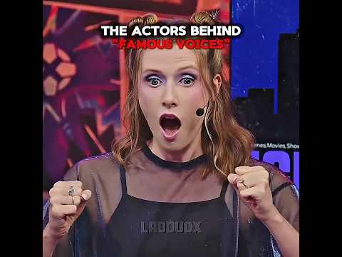 The Actors Behind Famous Voices 🔥🎙️ Pt 2 | #shorts #voiceactor