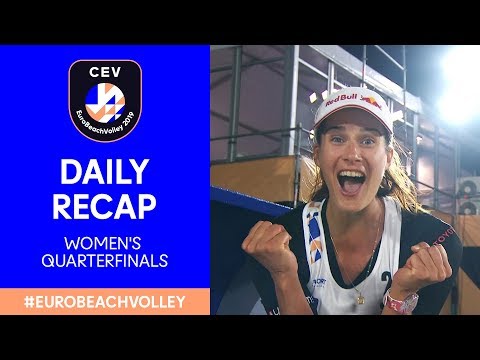 #EuroBeachVolley | Women QuarterFinals Recap