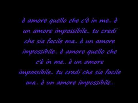 Olly Vincent - Amore impossibile (con testo)