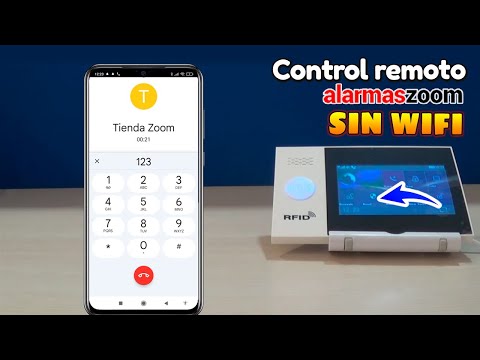 Control remoto de alarmas Tuya Smart sin WiFi mediante GSM 📢