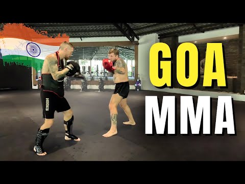 Training at India’s FIRST LUXURY Martial Arts Camp 🇮🇳 (AKA Mandrem Beach)