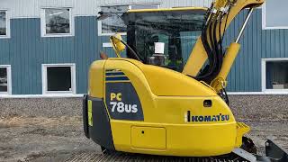 Купить мини-экскаватор Komatsu PC 78 US-8 Graver med Tiltrotator og tre skuffer - Изображение 4 | Machineryline GE Мини-экскаватор Komatsu PC 78 US-8 Graver med Tiltrotator og tre skuffer | Изображение 4 - Machineryline