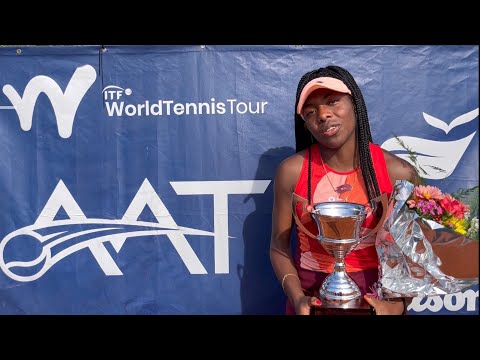 Mell Reasco González, campeona del AAT W15 Pilar