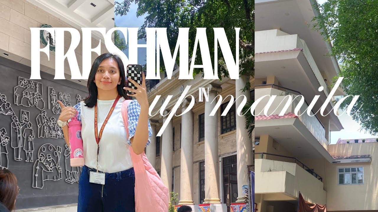it's the start of my university life....🧍🏻‍♀️ up manila campus tour, orientations, classes