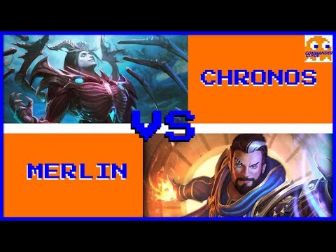 A BATTLE OF TOP TIERS! CAN I TRYHARD TO VICTORY? | SMITE S6 Ranked Duel - Chronos VS Merlin