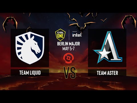 Dota2 - Team Liquid vs Team Aster - Game 1 - ESL One Berlin 2023 - Group A