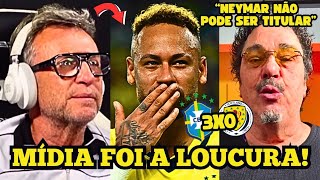 🤯 EITA! CRAQUE NETO ENLOUQUECE COM SHOW DE VINI JR E VOLTA DE NEYMAR NO 3X0 SOBRE A ESCÓCIA!