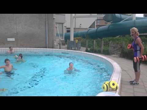 Proefles Aquabootcamp Zwembad de Hooghe Waerd