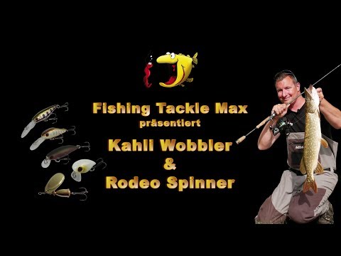 Leichtes Spinnfischen: Veit Wilde testet Kahli-Wobbler und Rodeo-Spinner von FTM