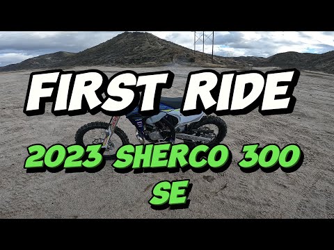 2023 Sherco 300 SE - 1st Ride - Initial Impressions