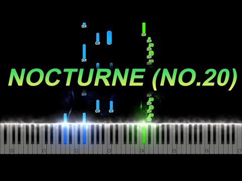 Chopin - Nocturne in C Sharp Minor (No. 20) Piano Tutorial