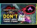 Monster Hunter Rise Sunbreak - Don't Forget About These Items You May Have Missed