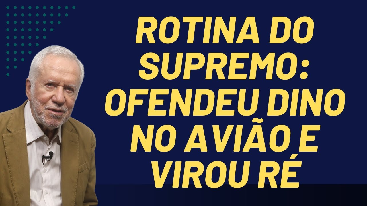 Supremo destrói descumprindo princípios de Direito - Alexandre Garcia