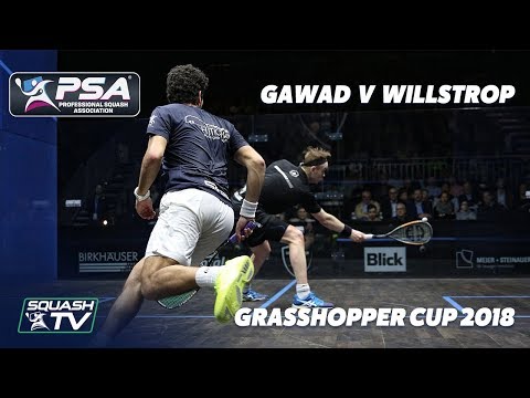 PSA Rewind: Willstrop v  Gawad - 2018 Grasshopper Cup - Full Squash Match