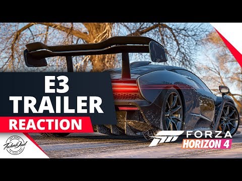 E3 | Forza Horizon 4 | Announce Trailer REACTION!