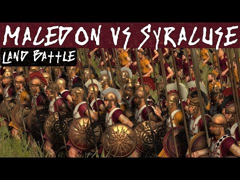 Total War Rome 2 Online Battle 202 Macedon vs Syracuse