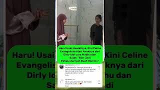 Download lagu Haru! Usai Mualafnya, Kini Celine Evangelista Ajari Anaknya dari Dirly Idol cara Wudhu dan Salat mp3