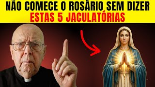 PADRE EXORCISTA REVELA: As 5 JACULATÓRIAS para Blindar seu Rosário