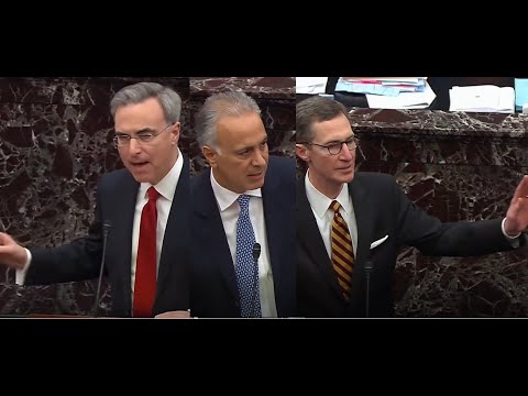Trump lawyers answered senators' questions in Senate impeachment trial (Jan 30, 2020)