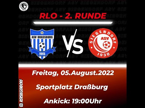 Highlights: ASV Draßburg vs. ASV Siegendorf | RLO Runde 2 | 2022/23