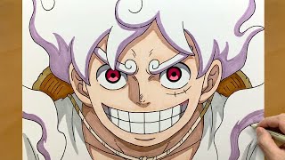 Download lagu Cara Menggambar Gear 5 Luffy (One Piece) | Menggambar Langkah demi Langkah yang Mudah mp3