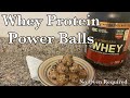 How To Make Whey Protein Power Balls | Mike Burnell