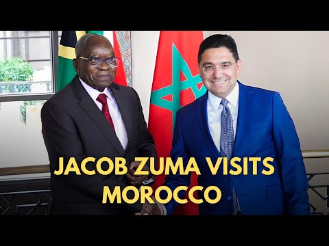 MK Party President Jacob Zuma visits Morocco, opposes ANC’s stance on Western Sahara