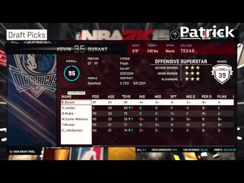 NBA2k15 - MyGM