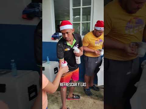 Fiesta de navidad en la comunidad de Calle Larga, Corregimiento de Coclé del Norte, Donoso, Colón.