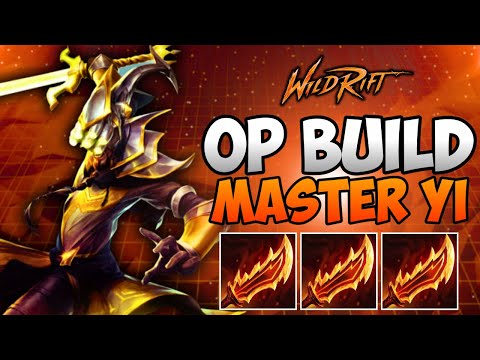 Wild Rift: MASTER YI IS SO BROKEN IN THE NEW SEASON