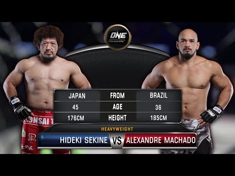 Alexandre Machado vs Hideki Sekine full fight