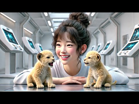 Die Cubs versuchten ihren ersten Brüllversuch – sie lachte, und sie strengten sich noch mehr an |...