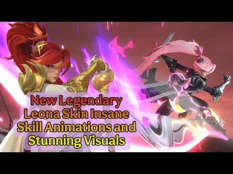 New Legendary Leona Skin : Insane Skill Animations and Stunning Visuals