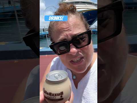 Cheap drink hack! #cruise #travel