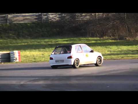 Maj Mariusz - Peugeot 106 - "SuperBarbórka 2015" Tor Kielce 05-12-2015