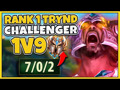 The ACTUAL Potential of the #1 Tryndamere World (Challenger Carry) - League of Legends