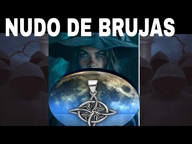 Vídeo relacionado con Pendientes Nudo de Bruja de 11mm y cierre de presión en plata - Poderoso amuleto capaz de crear y repeler hechizos