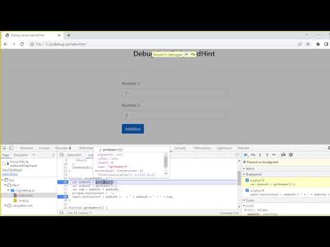 33 Debugging Javascript With Chrome Devtools Using Chrome Devtools Javascript Course In Hindi